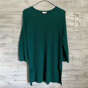 J. Jill Green Sweater M Petite